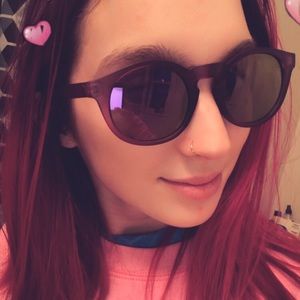 Cute purple sunglasses